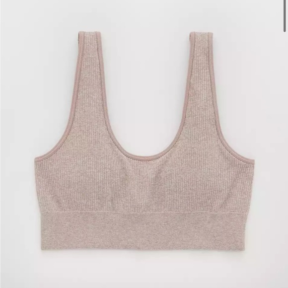 aerie Other - Aerie ribbed seamless padded bralette